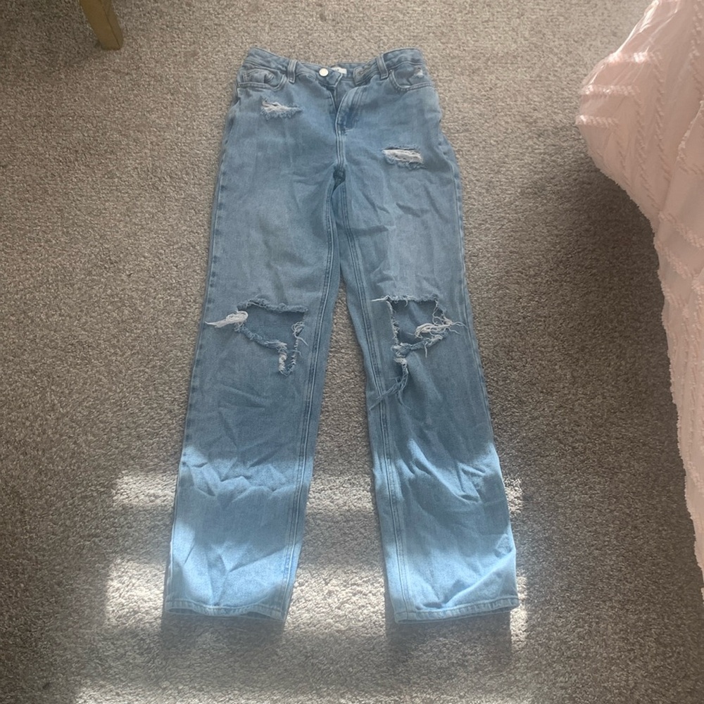 Size 25 Pacsun 90s Boyfriend Jeans-Light Blue